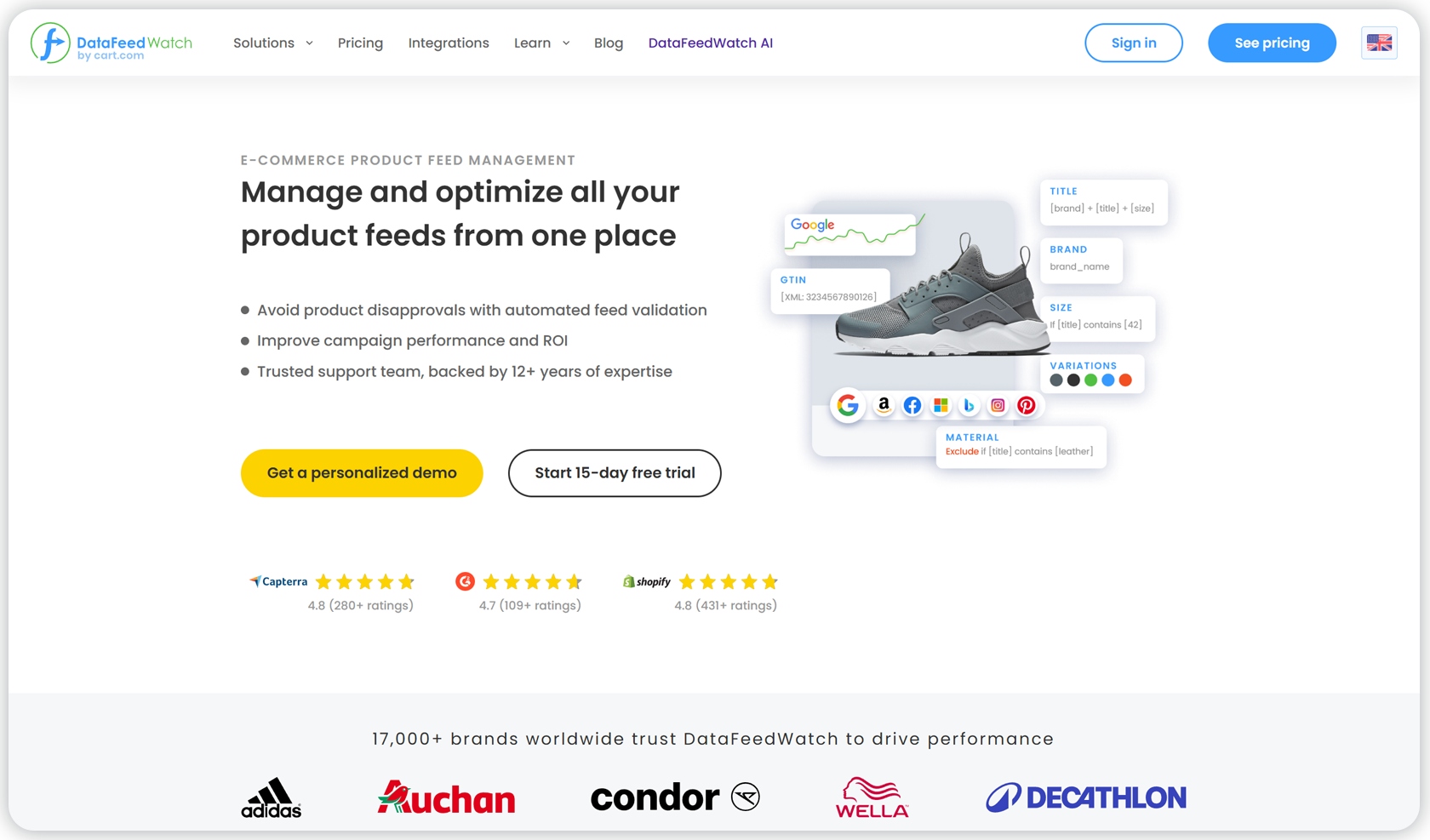 10 Best Shopping Product Feed Management Tools