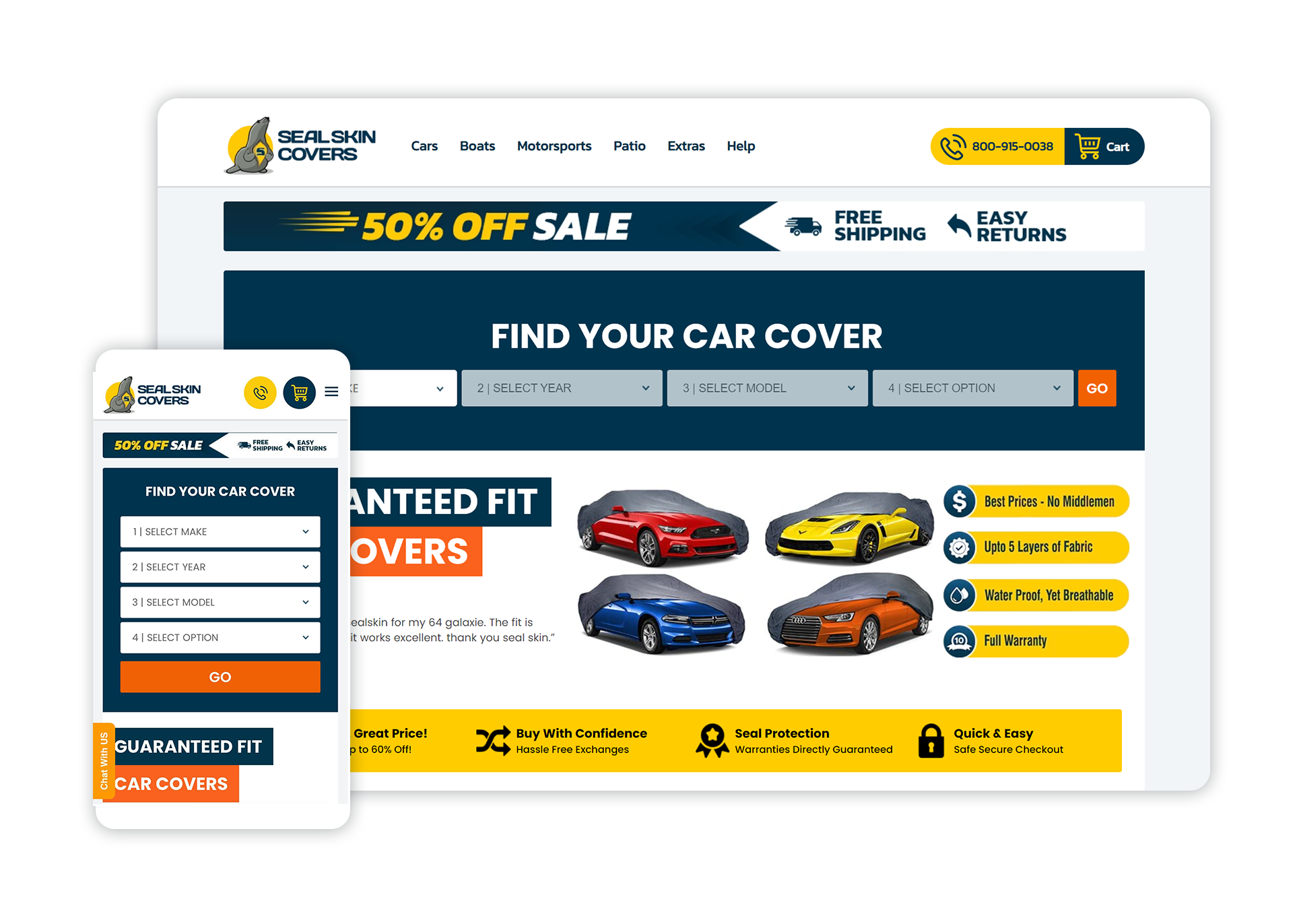 Ecommerce Landing Pages -  Ecommerce Marketing Agency