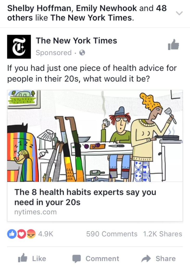 Facebook Ad Campaign - audience’s challenges