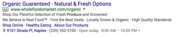 Google AdWords agency - Location Extensions