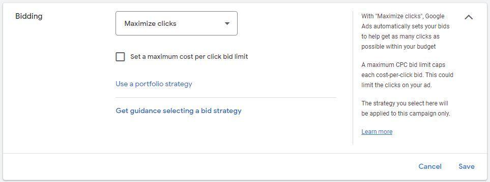 Maximizing clicks