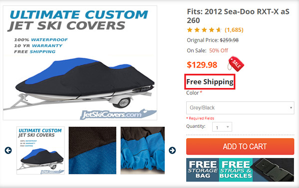 Offer Free Shipping