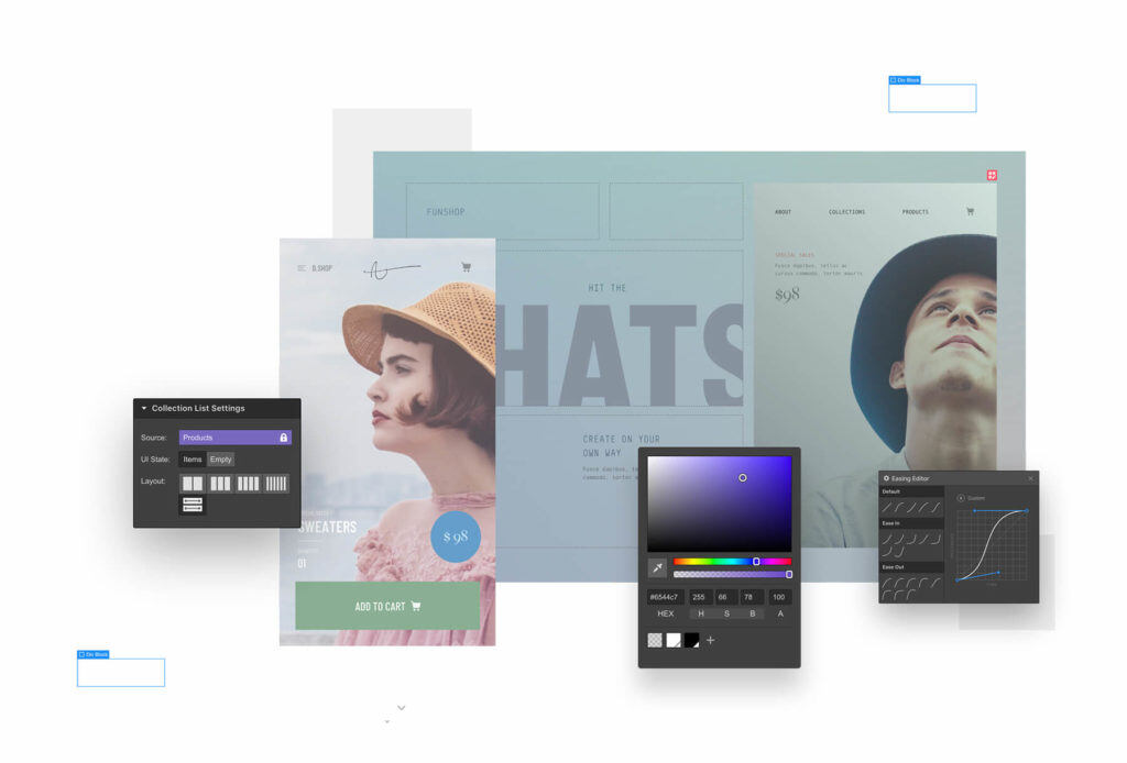 Landing Page Builders - Webflow