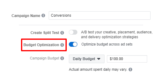 Facebook Paid Ad Mistake - Default setting for campaign budgets 