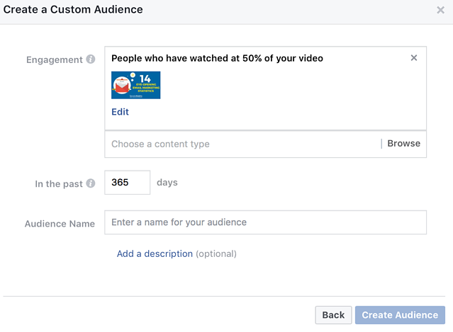 Facebook Ads Custom Audiences - target multiple groups