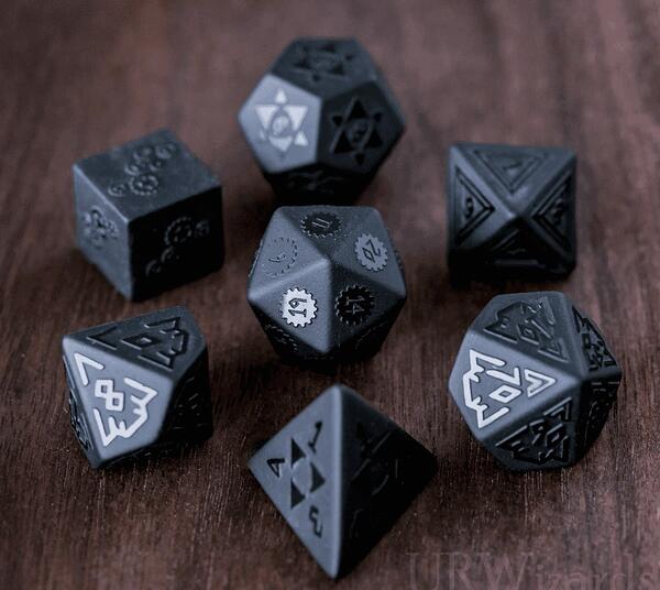 Polyhedral dice sets